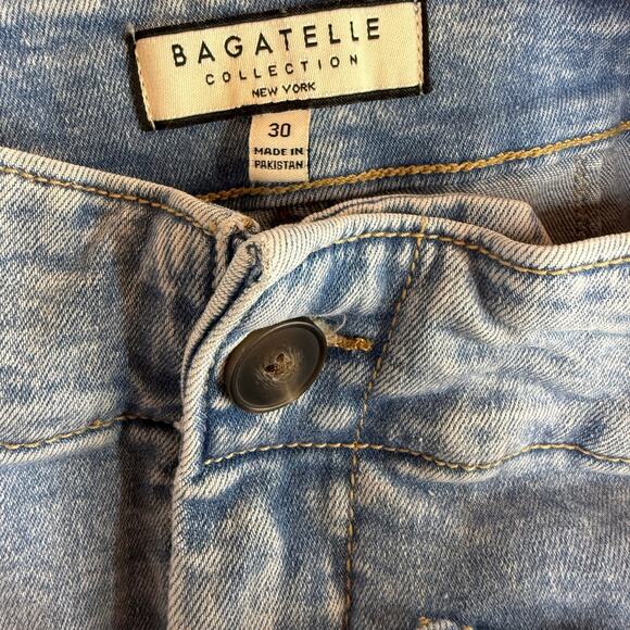 Bagatelle High Rise Cropped Straight Jeans Size 30 - Picture 4 of 8